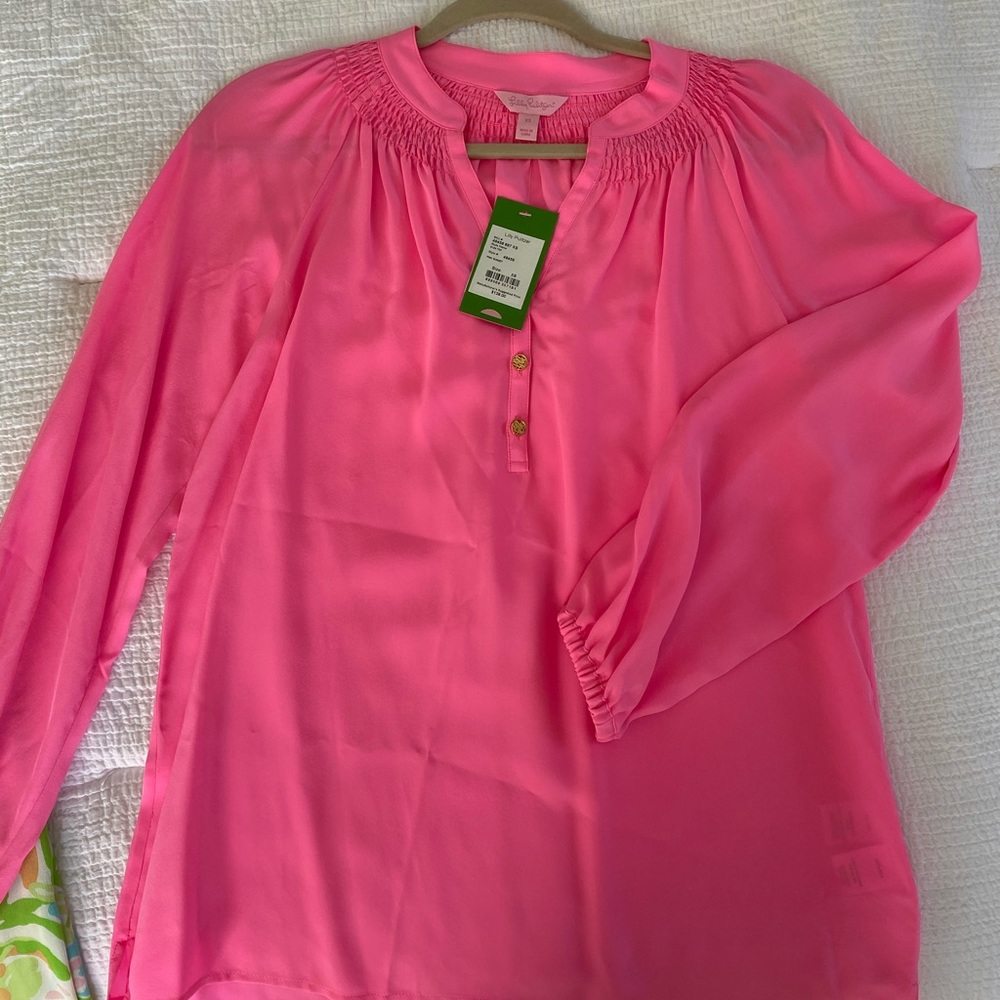 Lilly pulitzer elsa top nwt